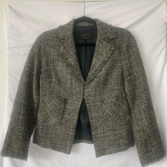 blk/wht tweed blazer - Picture 1 of 6